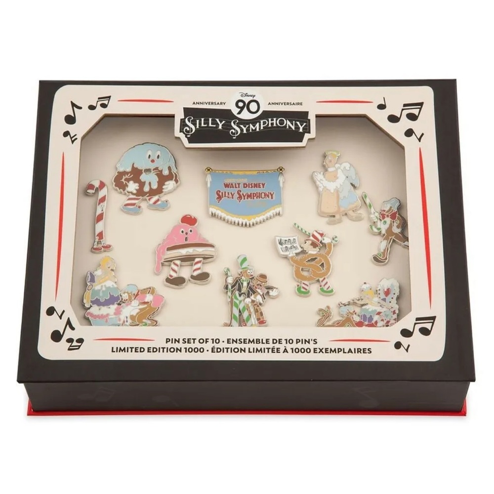 Silly Symphony Pin Set: The Cookie Carnival – Limited Edition
